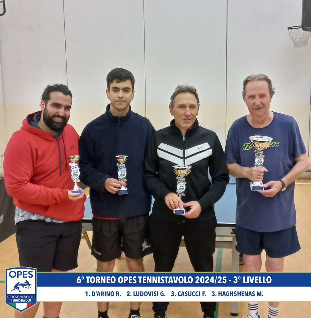 6° Torneo OPES TENNISTAVOLO